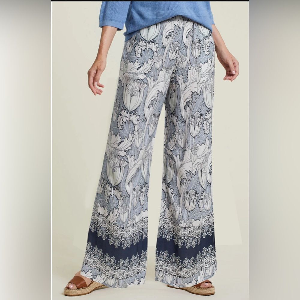 TRIBAL SPLIT LEG PALAZZO PANT Small